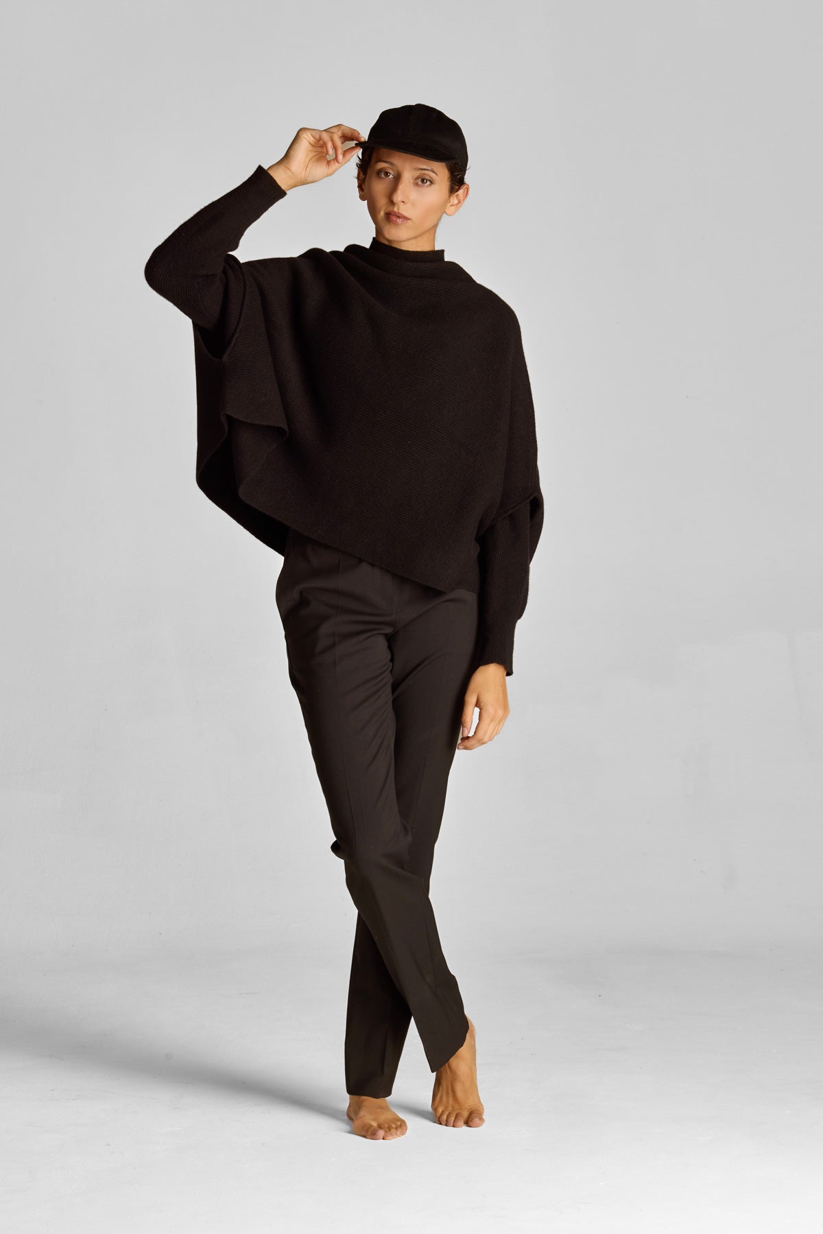 Perugia cashmere cape