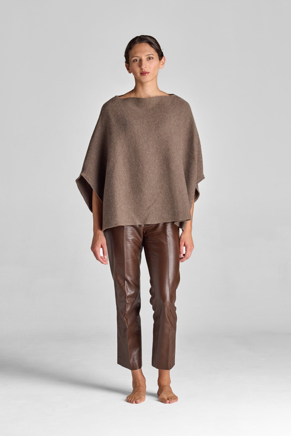 Perugia cashmere cape