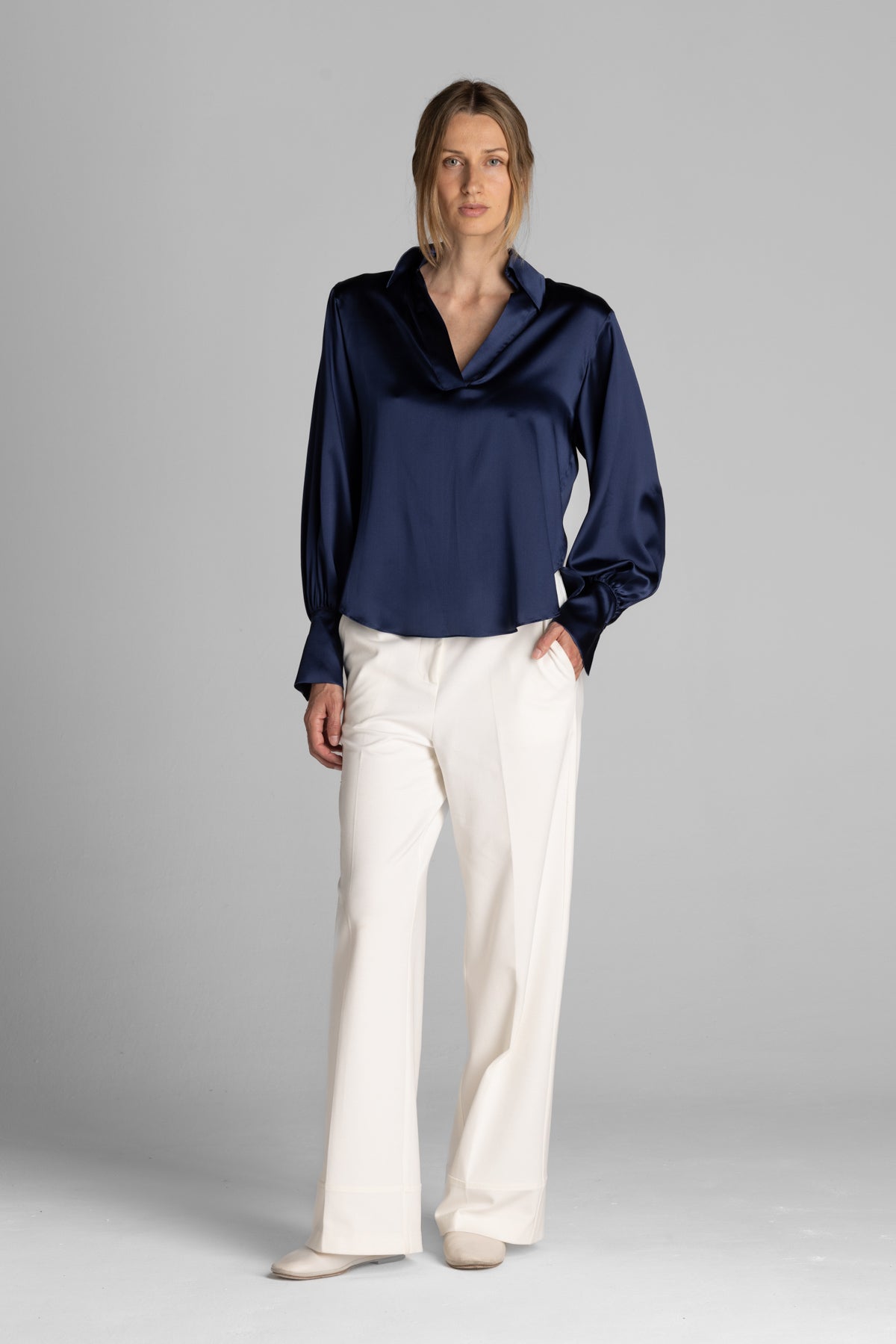 Sabina Silk Blouse