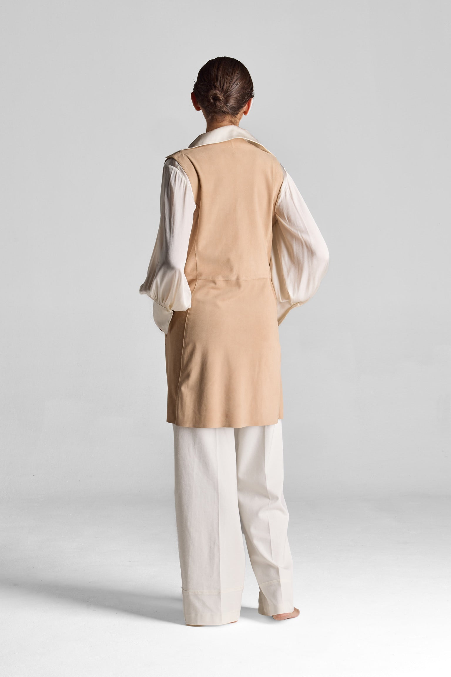 Ludovisi Suede spolverino vest