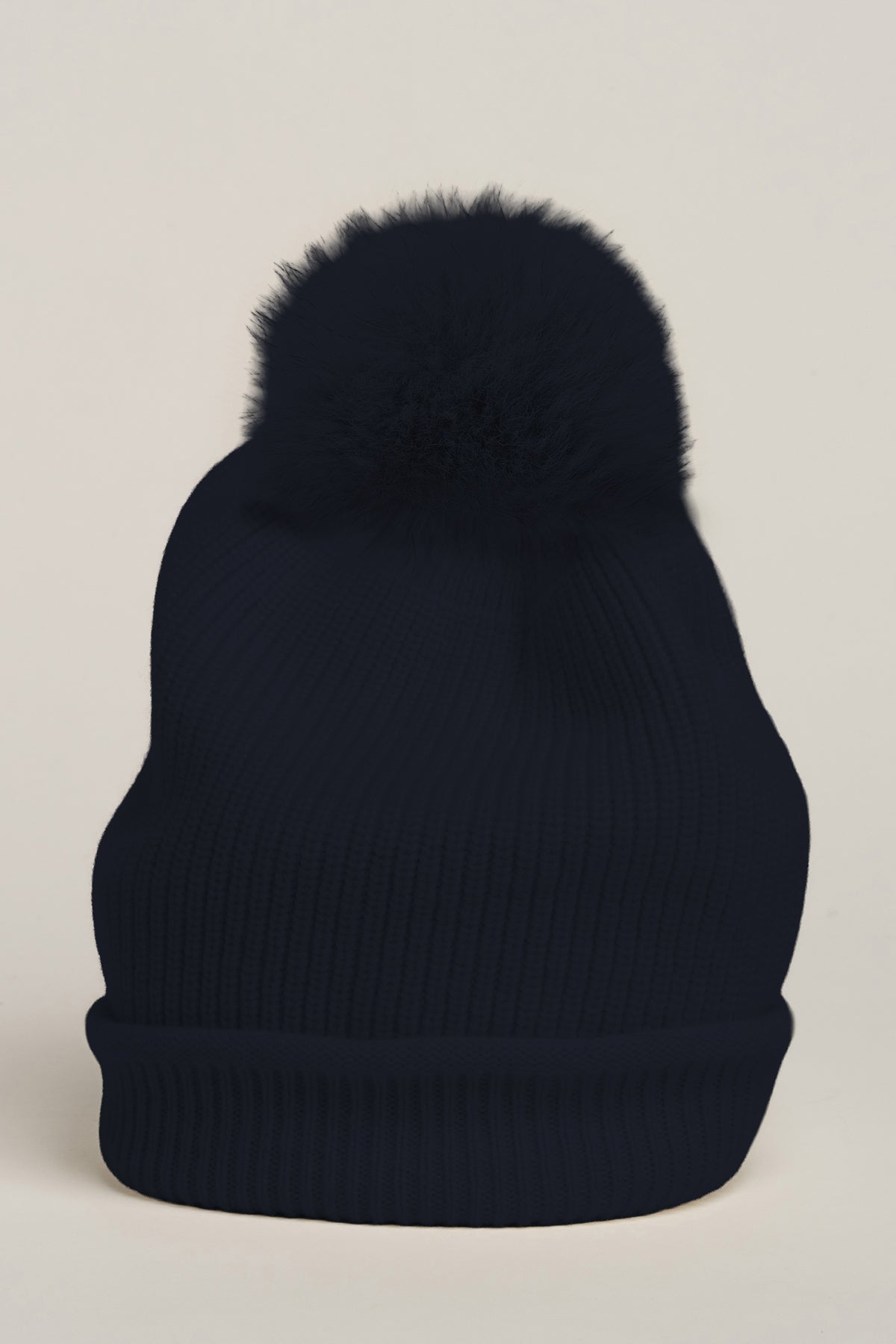 Bolzano Cashmere Cap with pom pom