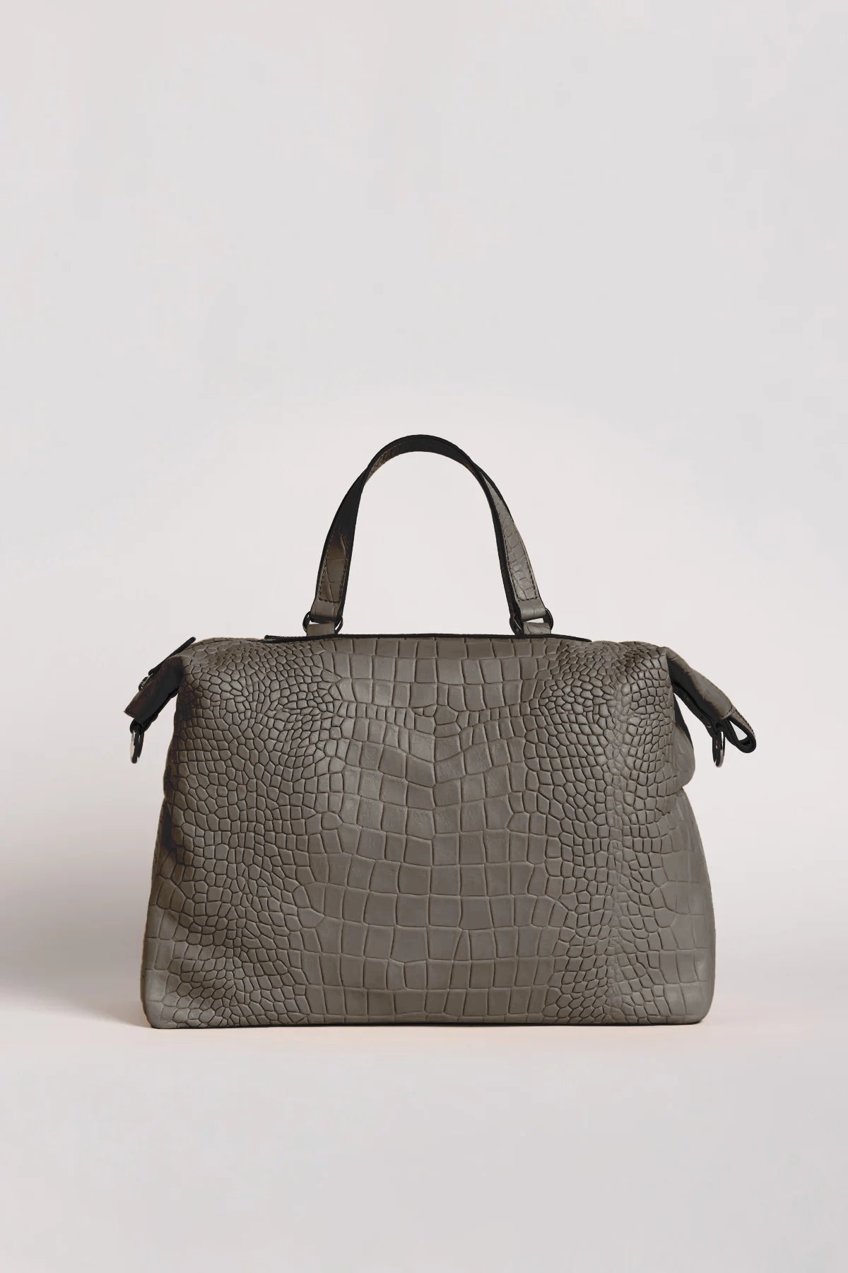 Urbino handbag croc embossed leather