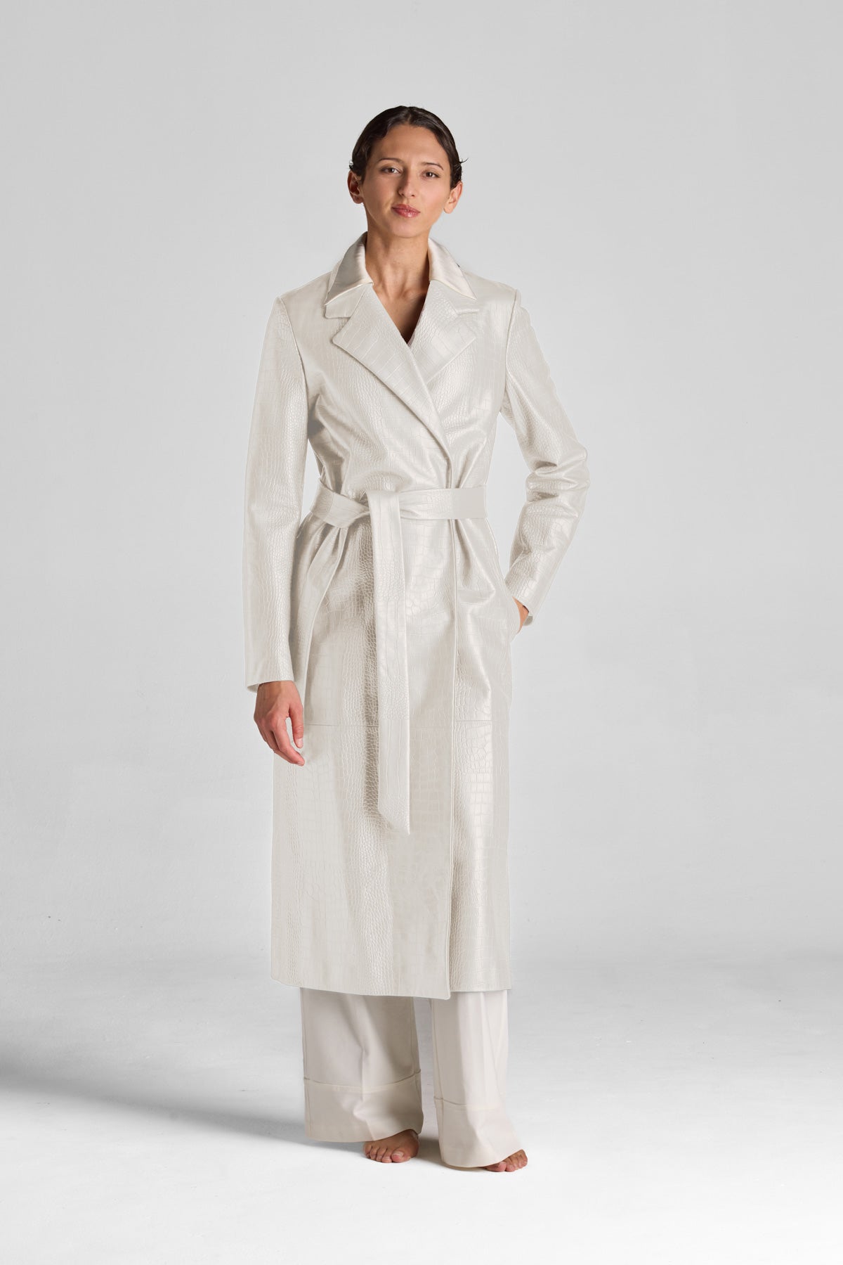 Margutta Leather Trench