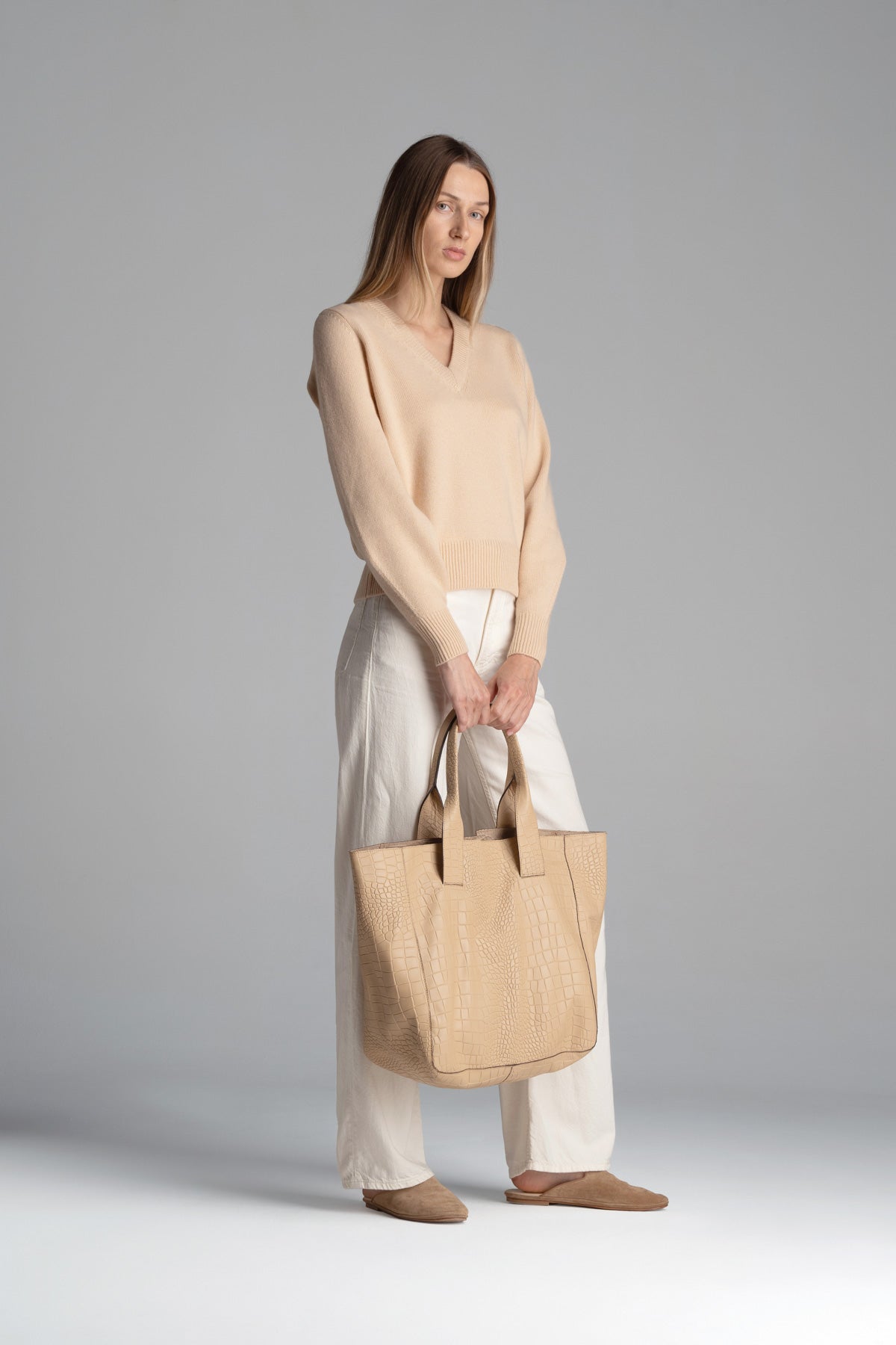 Rialto croc embossed