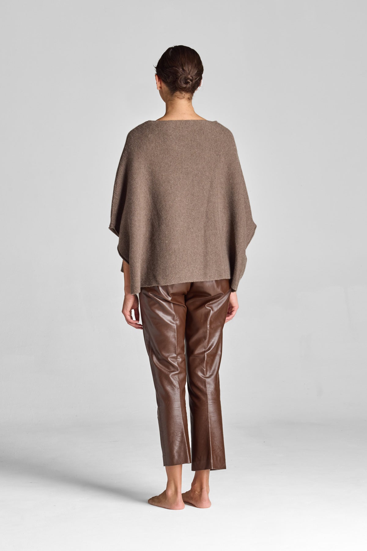 Perugia cashmere cape