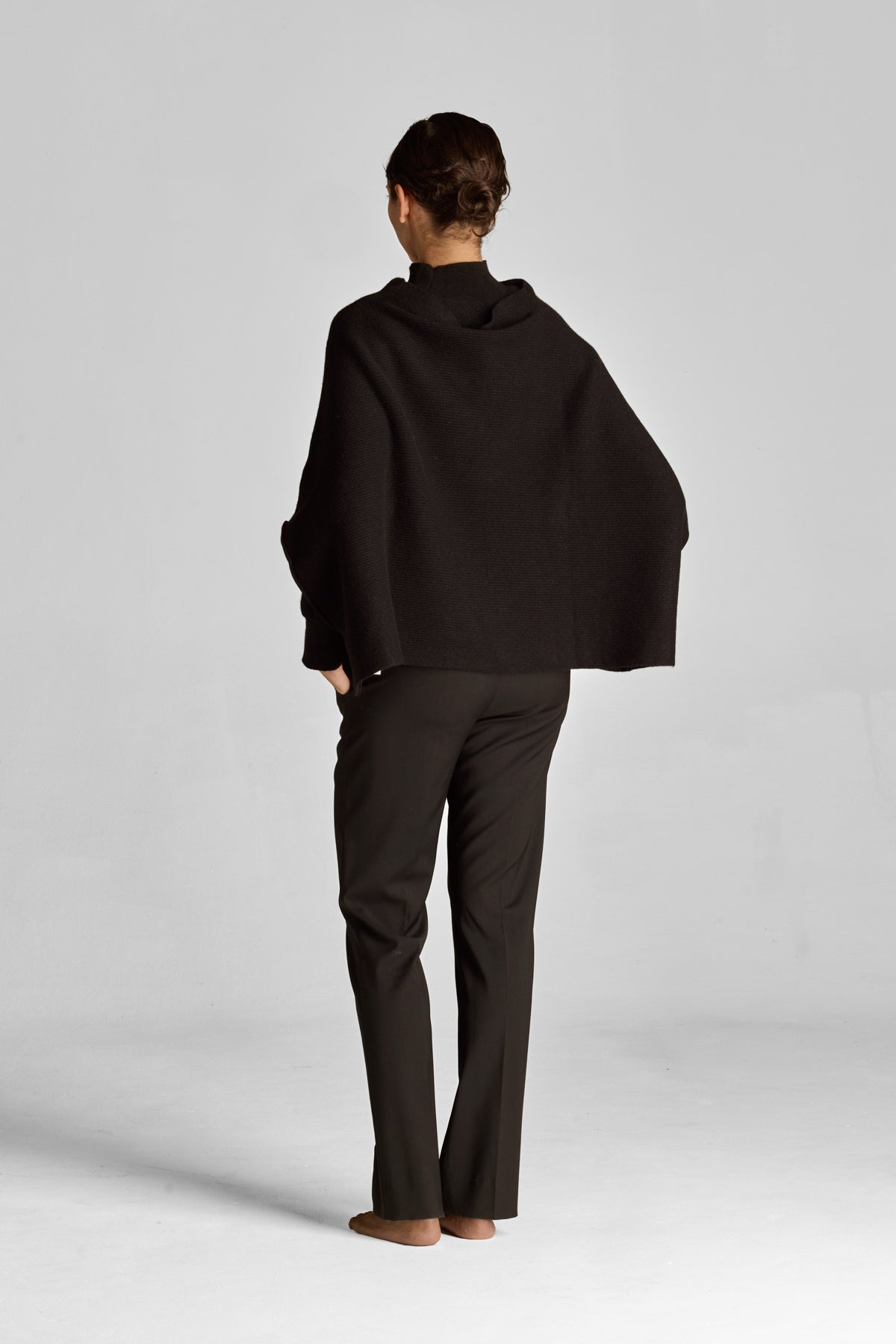 Perugia cashmere cape