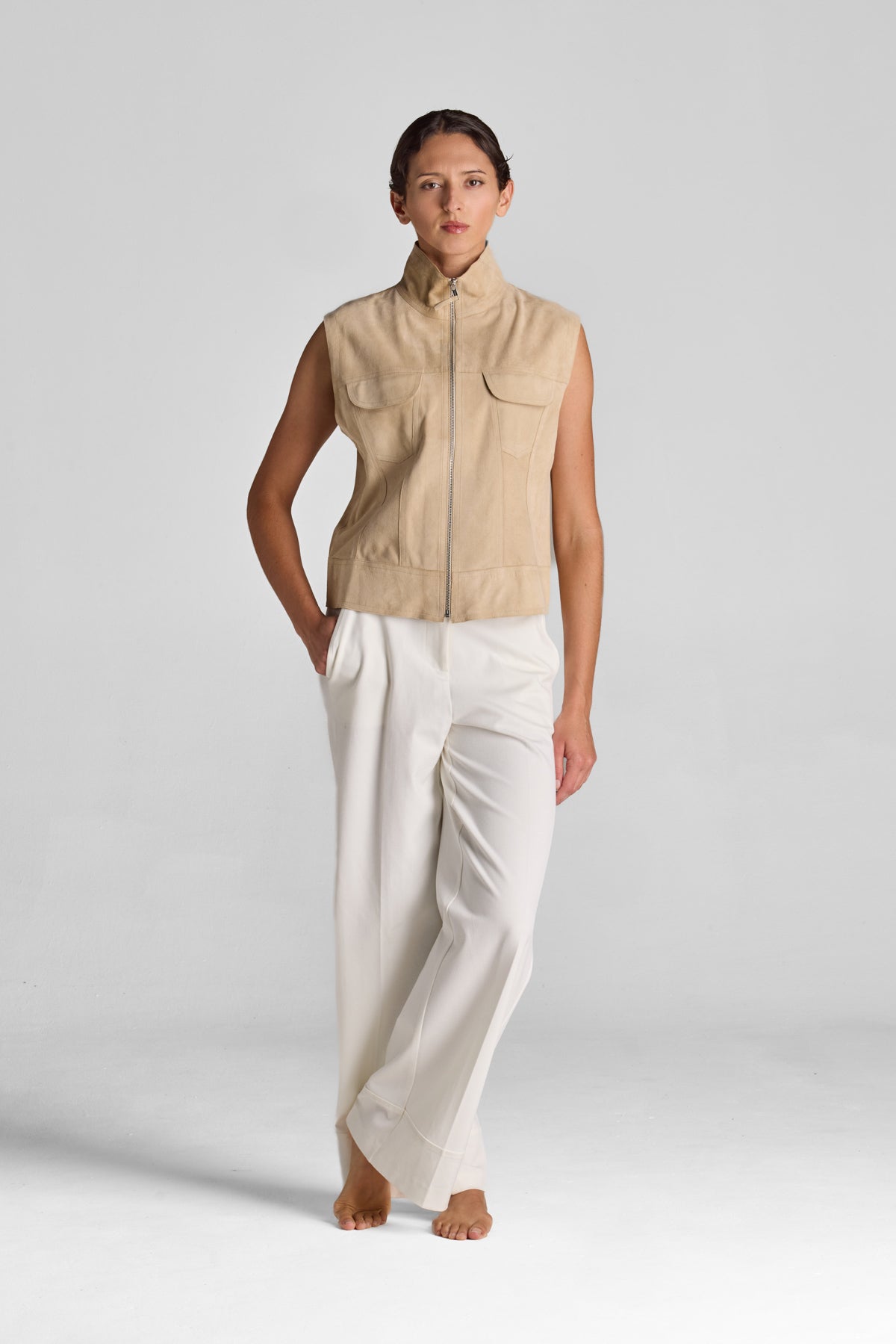 Trionfale Suede Vest